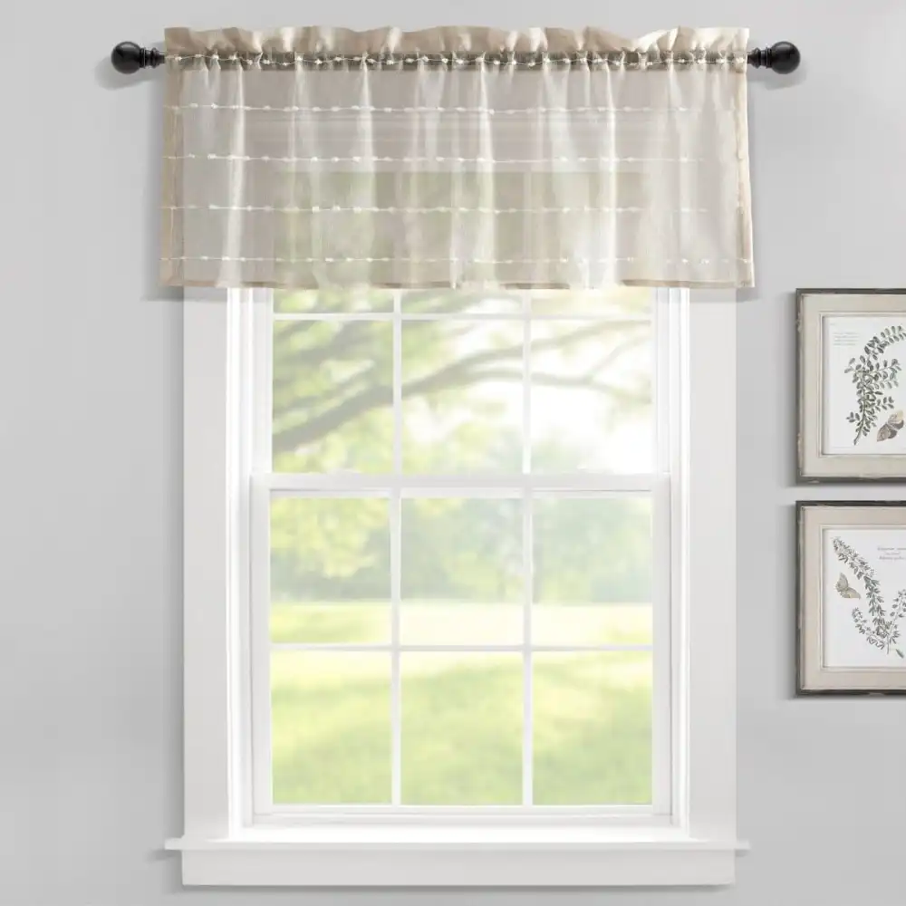 Sheer Window Valance