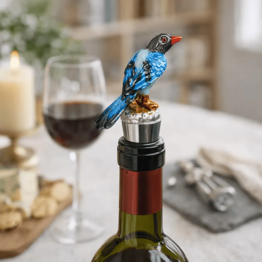 Bird Accent Wine Bottle Stopper