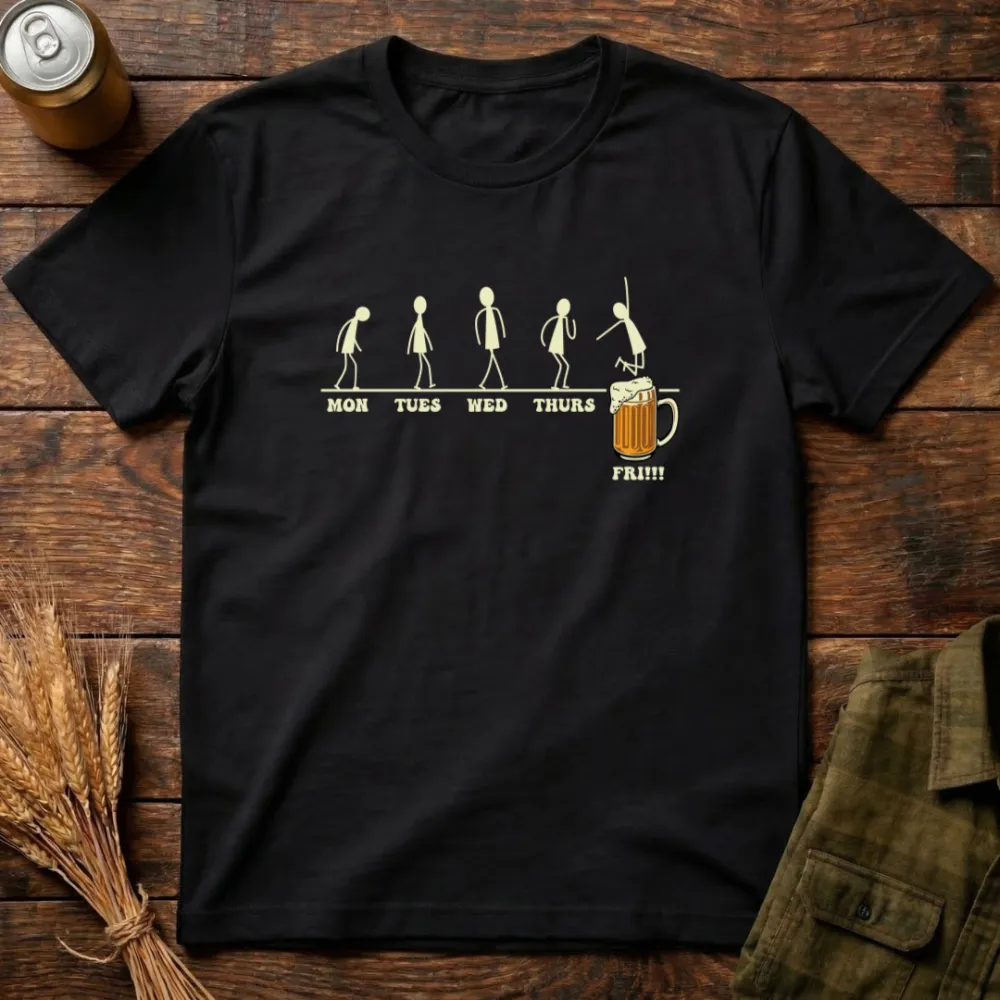 Craft-printed pure cotton T-shirt