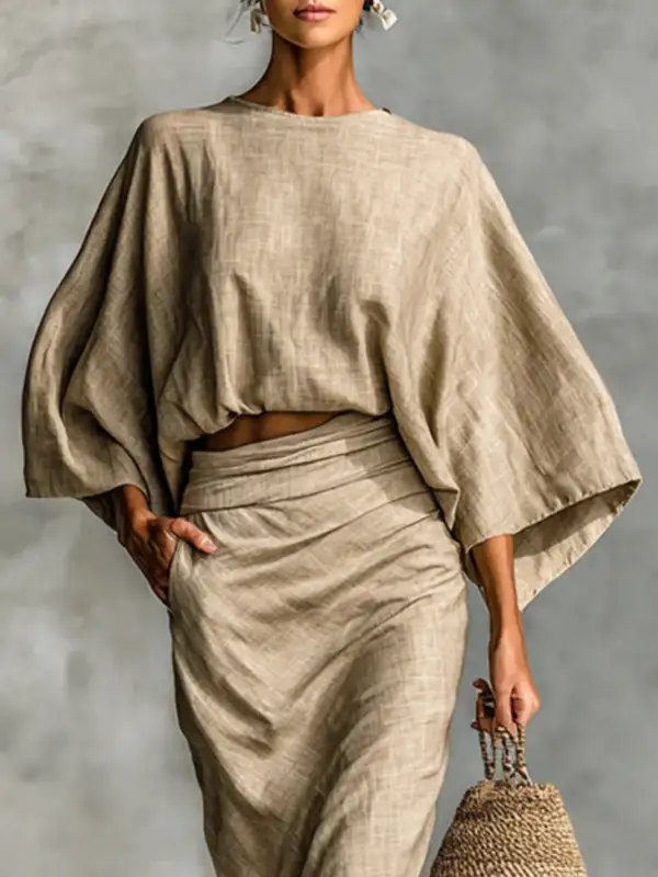 Giulia – Elegant Two-Piece Skirt Set