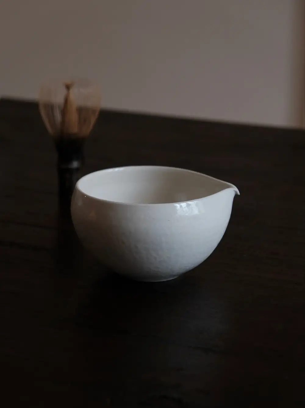 Katakuchi Round Matcha Bowl