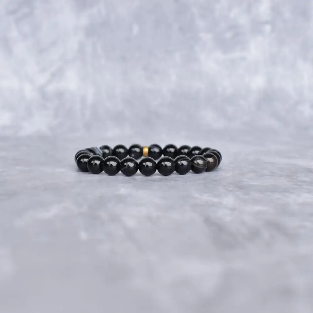 Minimal Sulemani Hakik Bead Bracelet