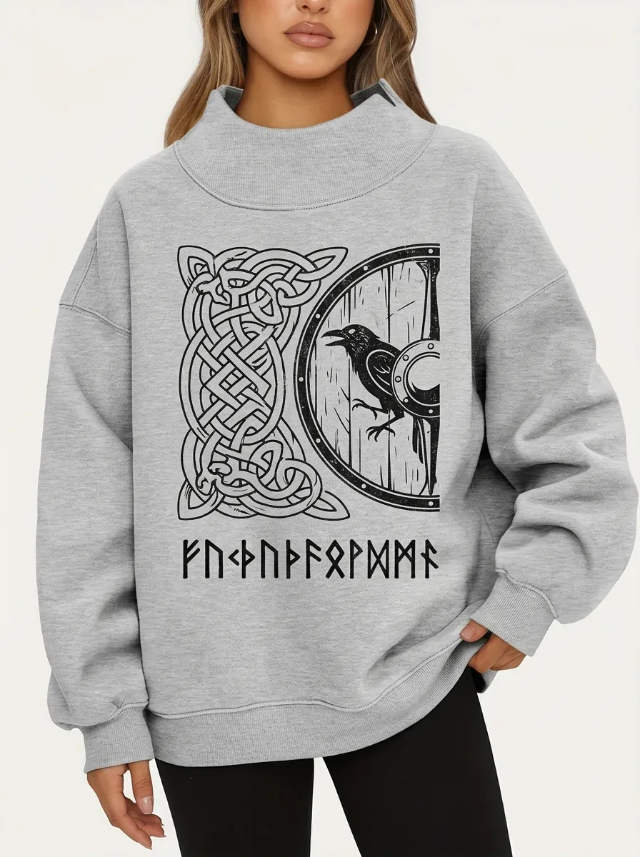 Viking Raven Celtic Sweatshirt