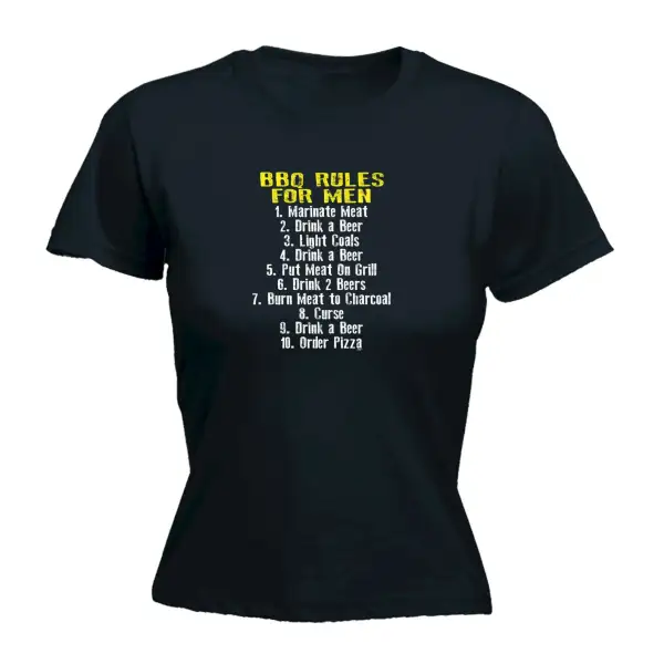 Barbecue Rules Graphic Tee
