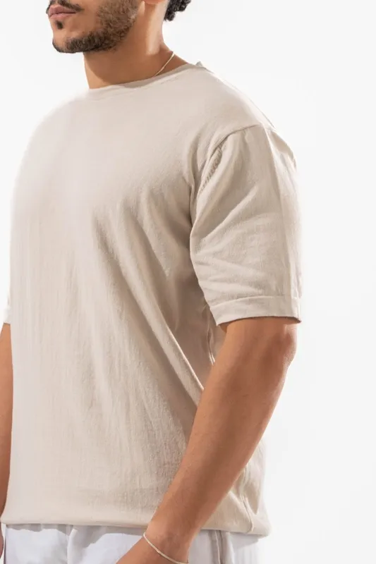 Round Neck Knit Shirt