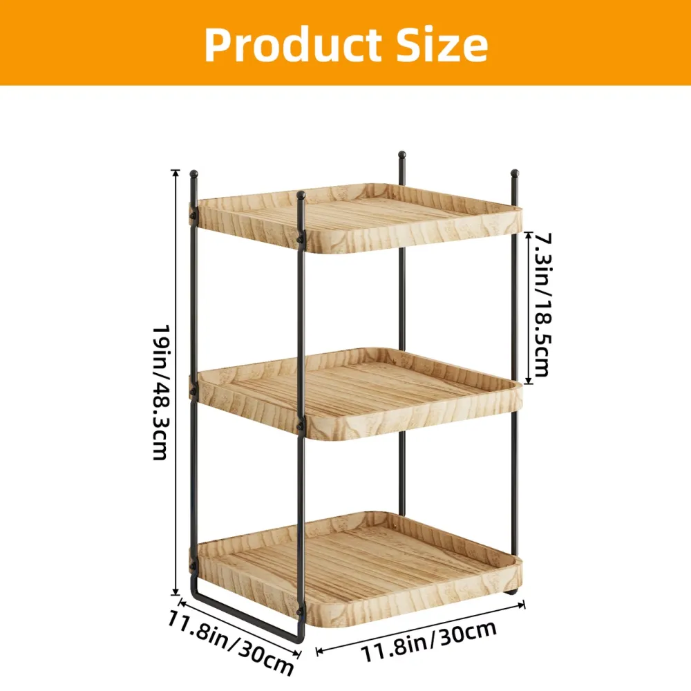 3-Tier Bathroom Organizer