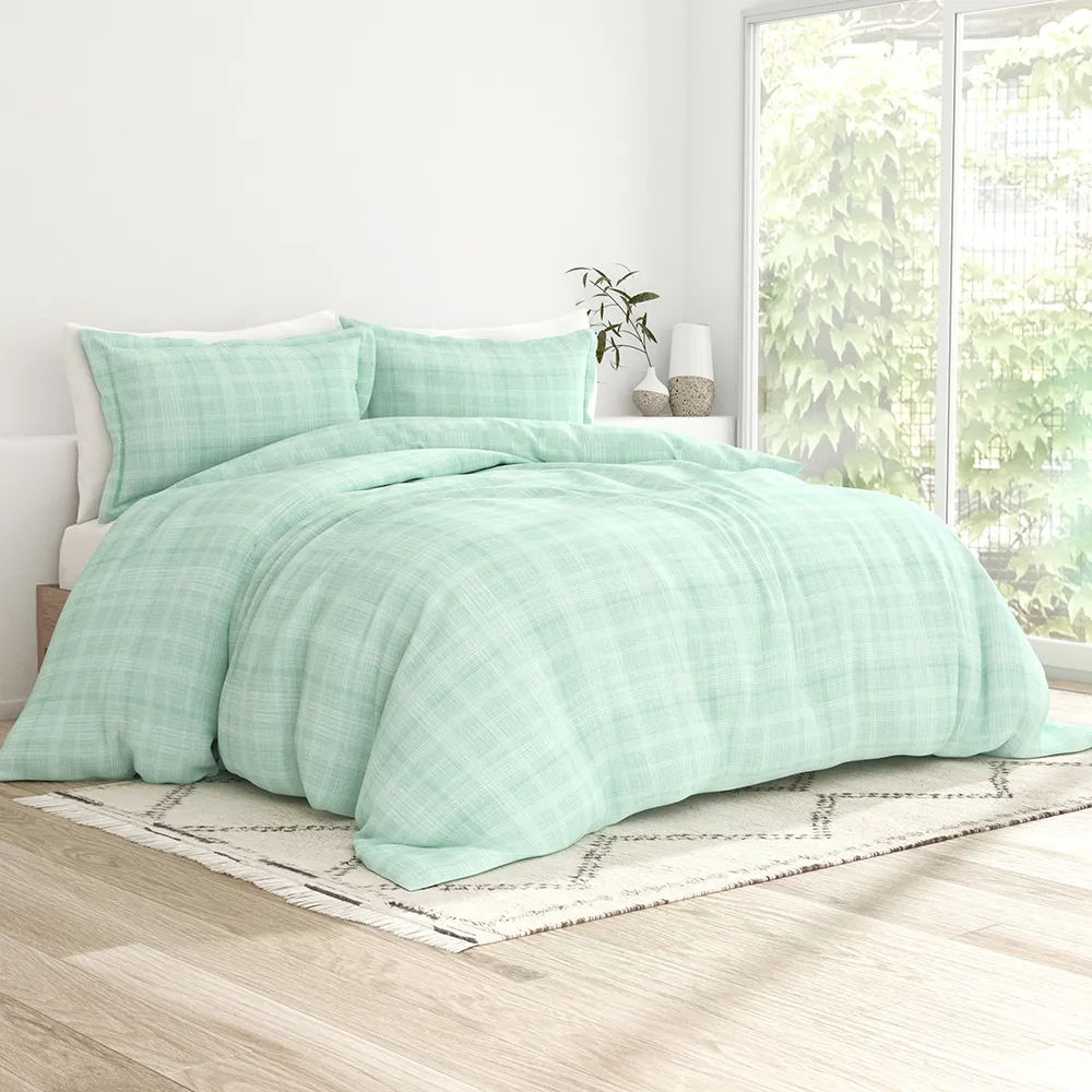 Thatch Pattern Duvet Cover Set