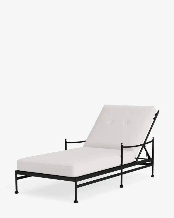 Tailored Aluminum Outdoor Chaise