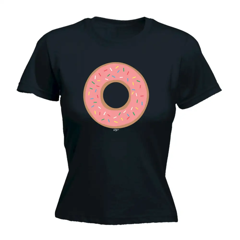 Donut Graphic Fitted Tee