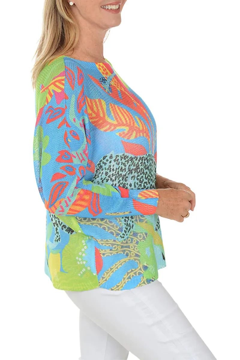 Leopard Safari Lightweight Sweater