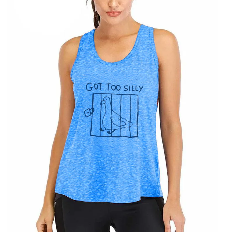 Got Too Silly  Athletic Tank