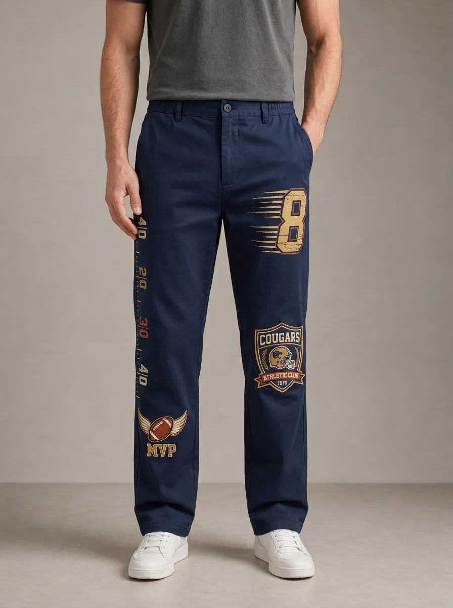 Men's Defense Retro Football Pants