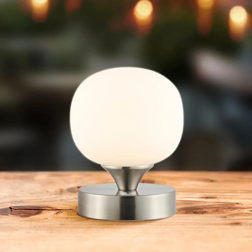 Modern Minimalist Iron Rechargeable Integrated LED Table Lamp