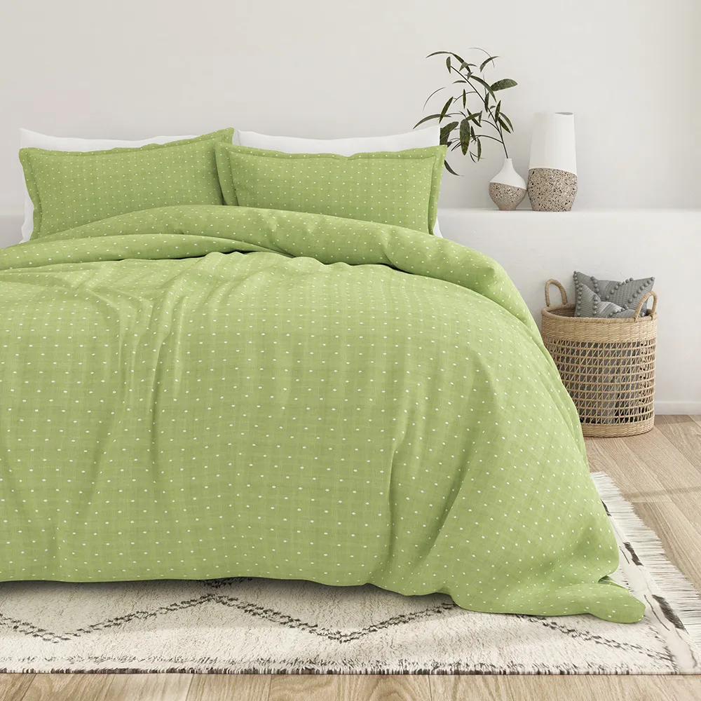Polkadot Pattern Duvet Cover Set