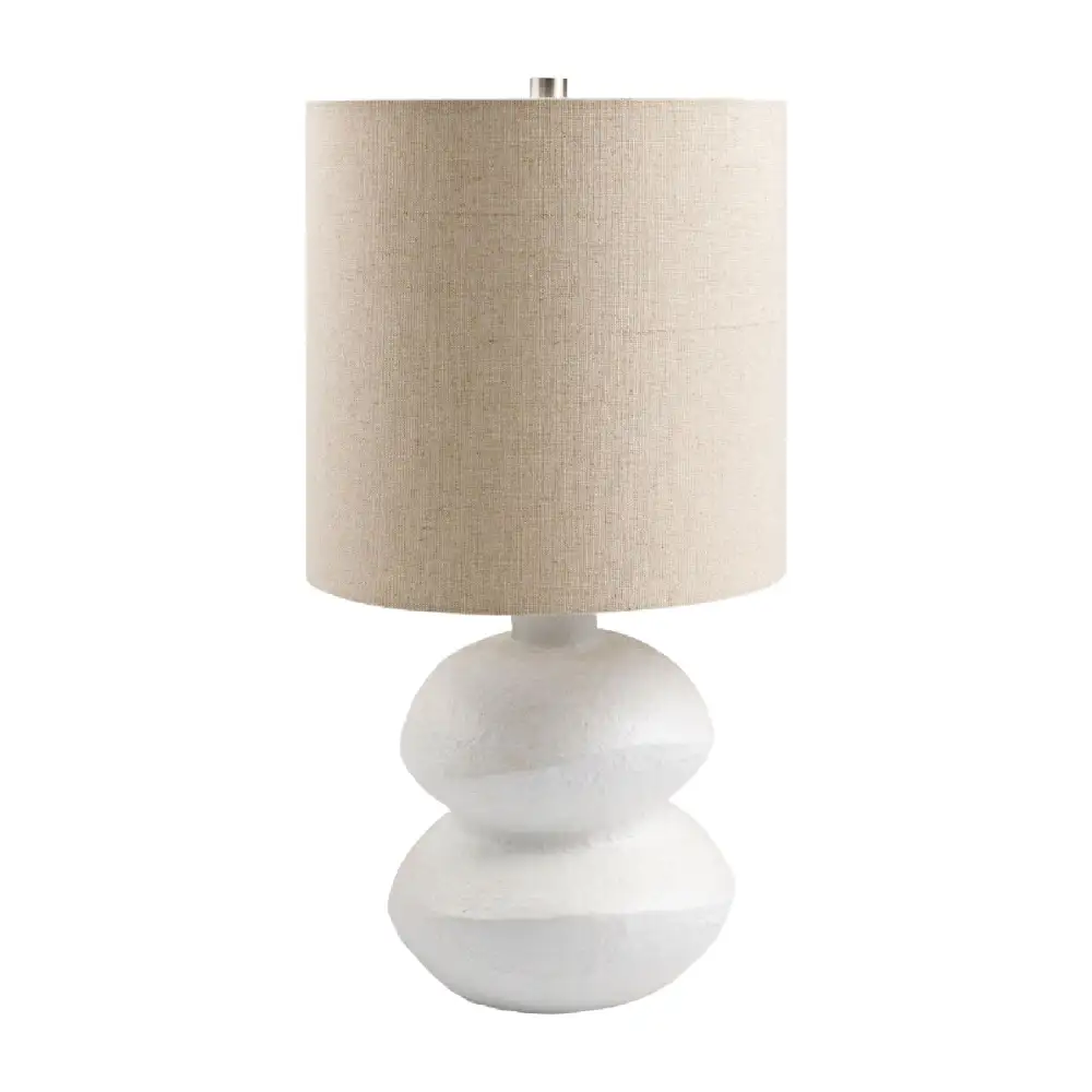 Sculptured Ceramic Table Lamp