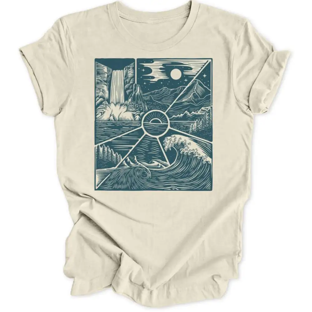 Nature Mosaic Unisex T-Shirt