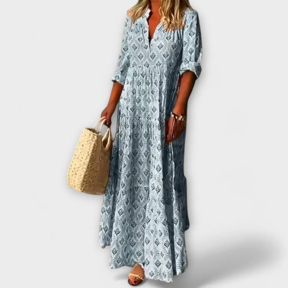 Flowing Relaxed Maxi Dress