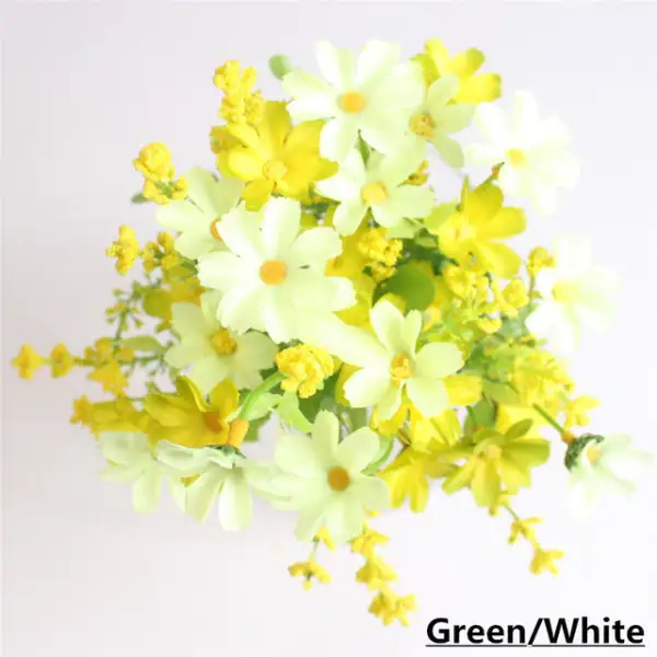 Smooth Artificial Daisy Bouquet Set