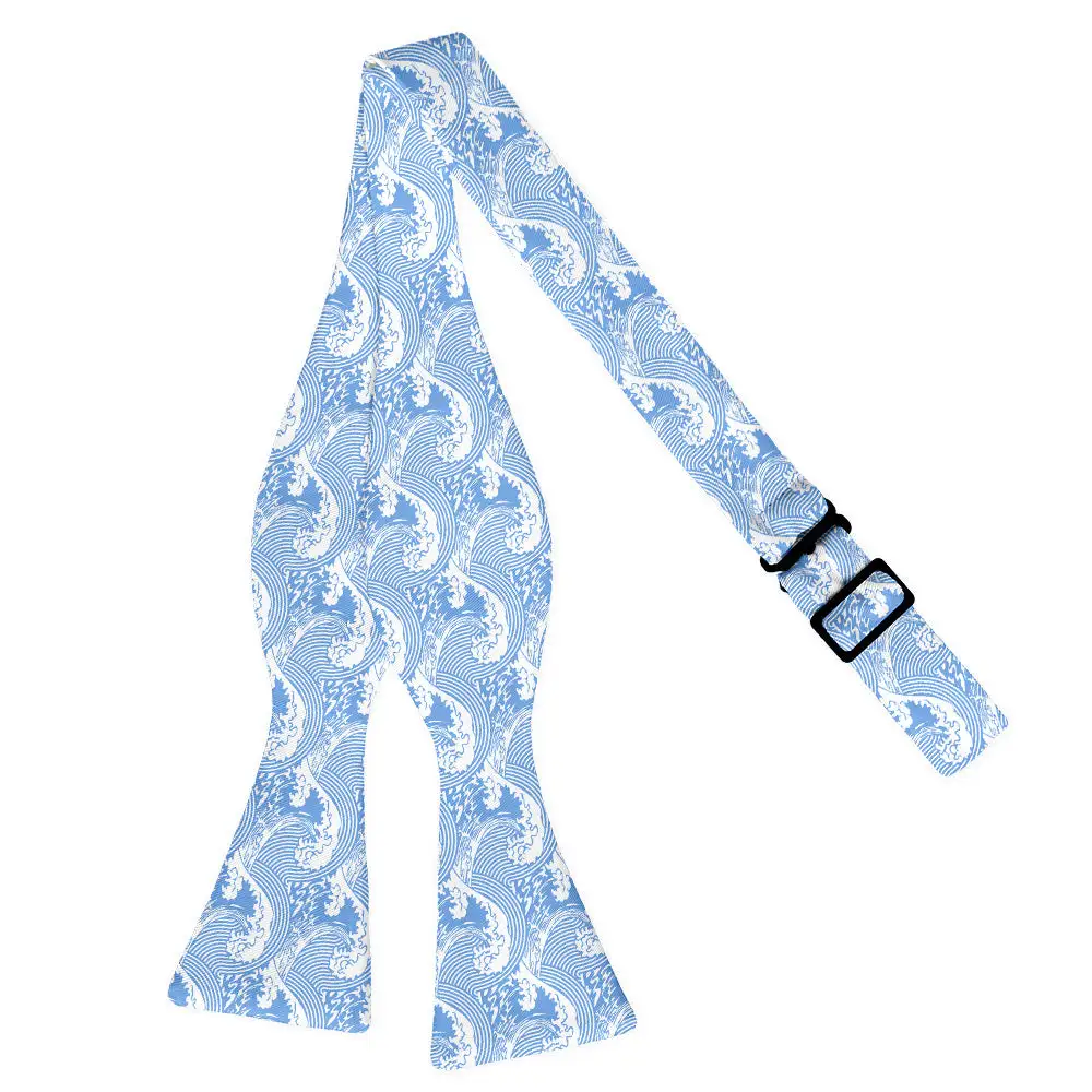 Waves Pattern Bow Tie
