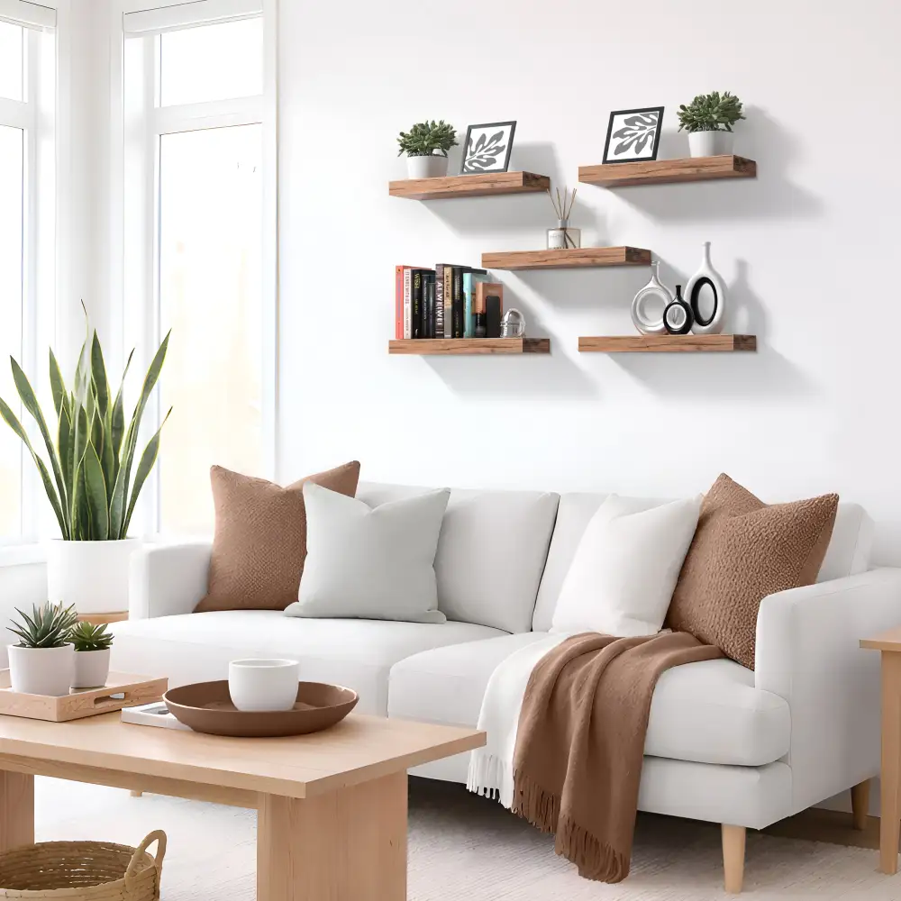 Rustic Floating Shelf