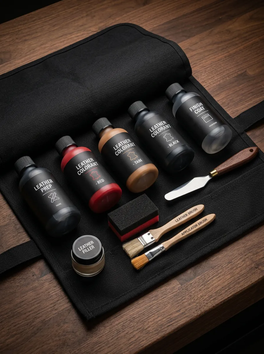 Leather Interior Repair and Restoration Set