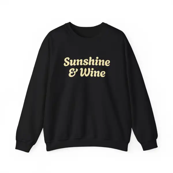 Wine Glow Graphic Sweatshirt