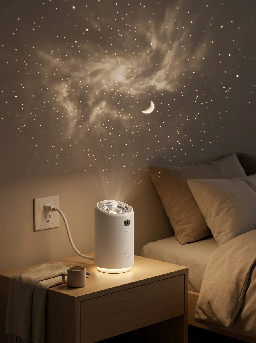 Starlight Galaxy Starry Sky Moon Projector Night Light