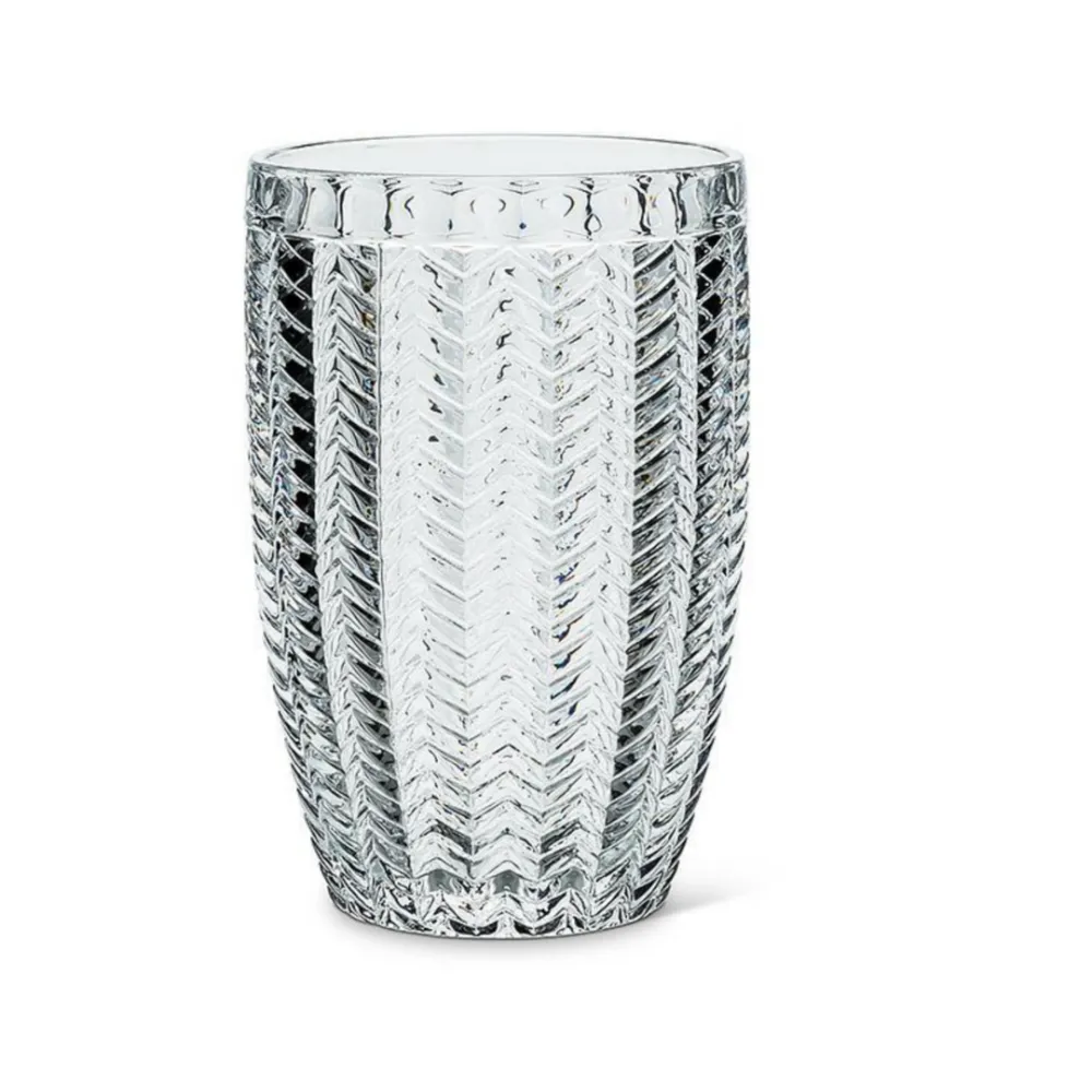 Classic Herringbone Everyday Drinkware