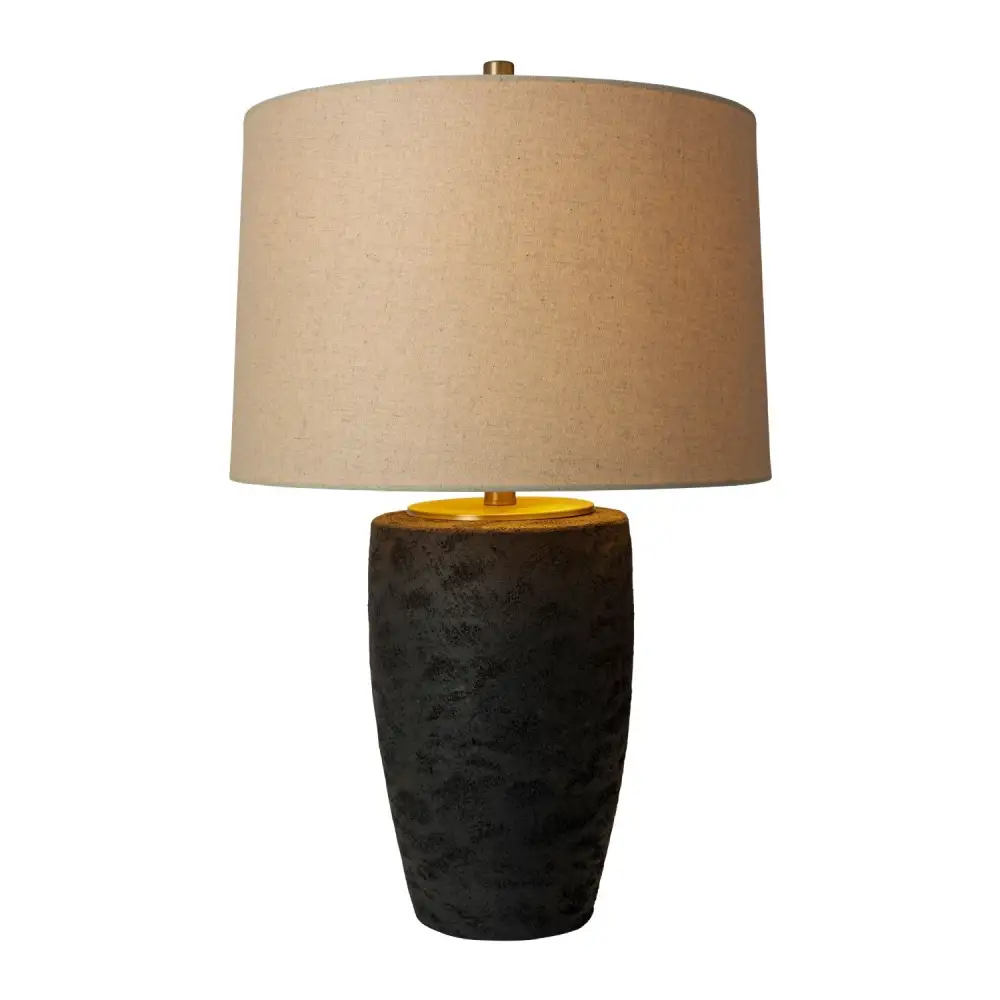 Textured Base Table Lamp