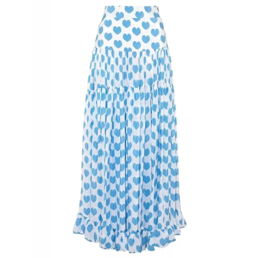 Women's Skirt Printed One-Piece Swimsuit