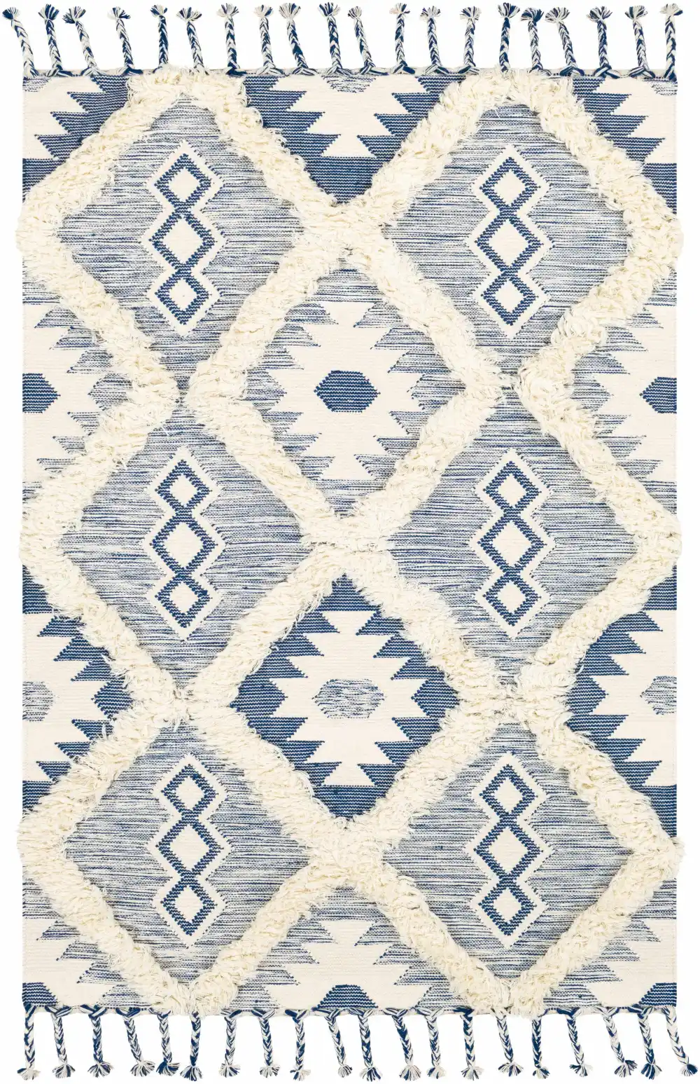 Distinctive Bohemian Wool Area Rug
