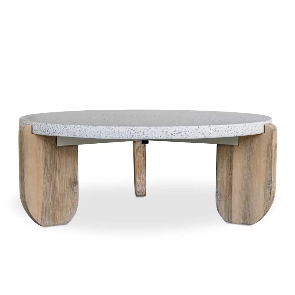 Acacia Legged Round Coffee Table
