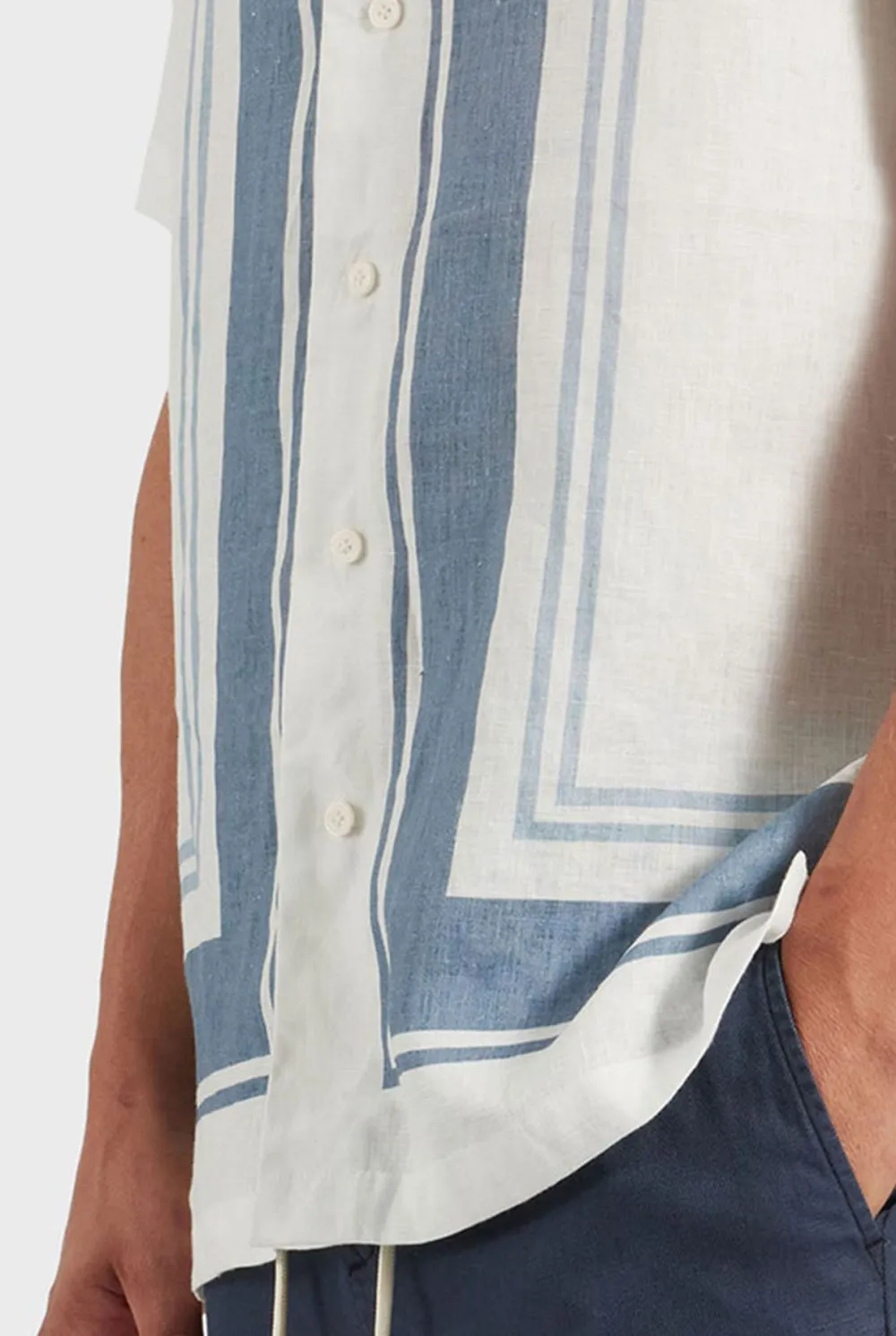 Abstract Art Print Short Sleeve Shirt