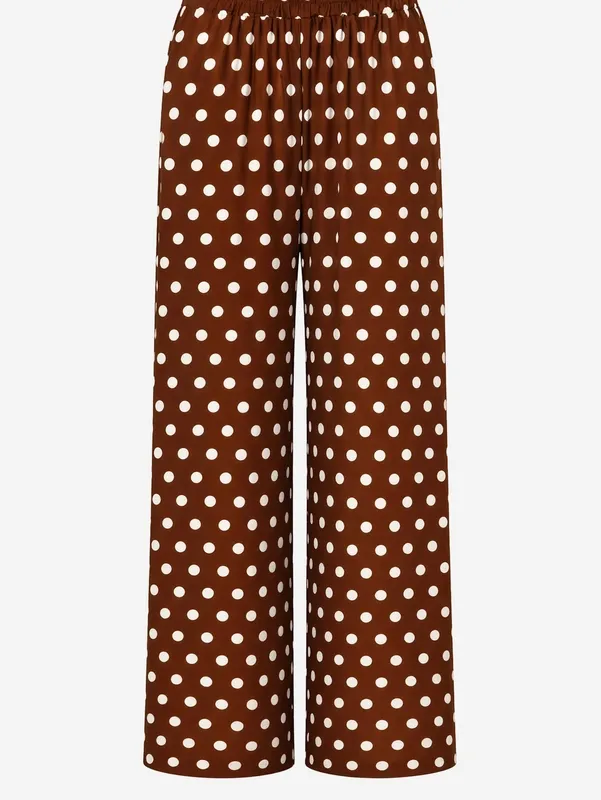 Beige Brown Everyday Pants
