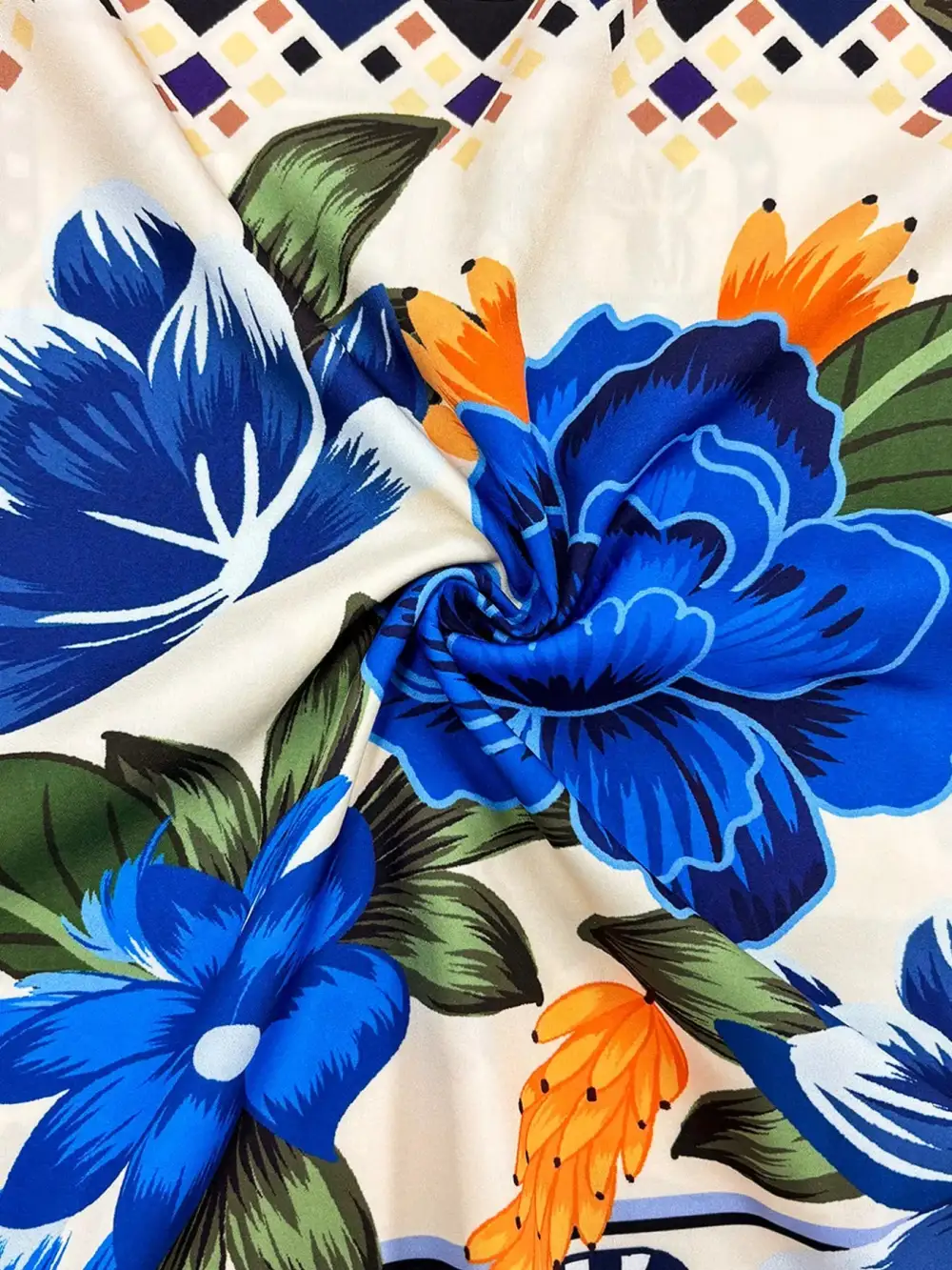 Plus Size Floral Print Spaghetti Strap Maxi Dress