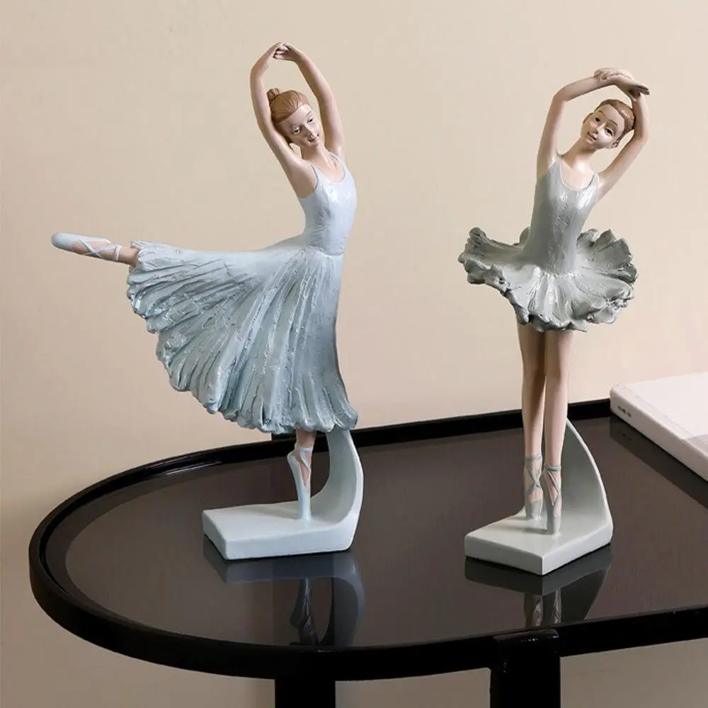 Ballerina Figure Accent Sculpture