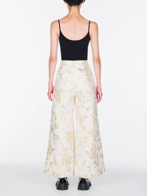 Jacquard Tailored Pants