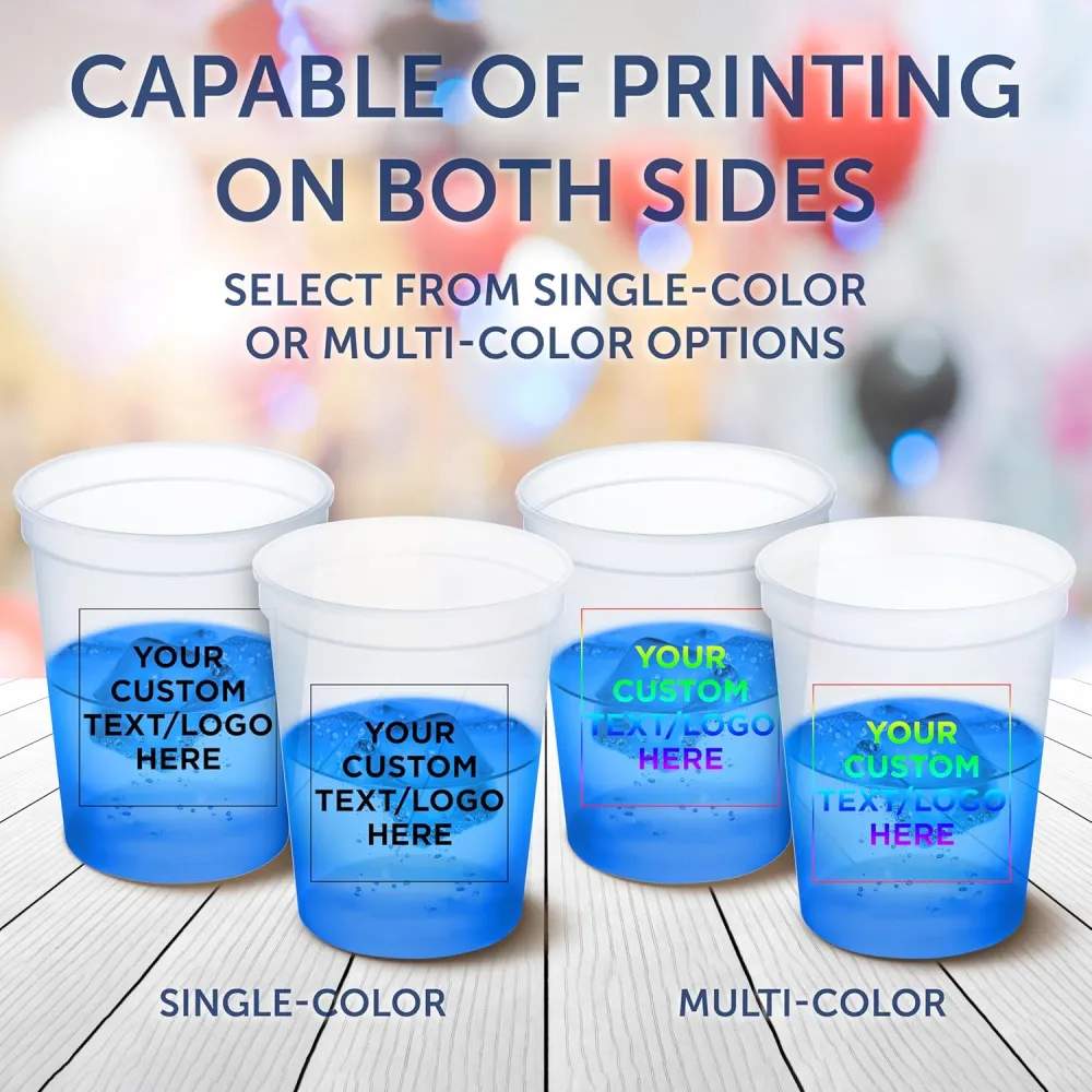 Custom Color Changing Plastic Cups