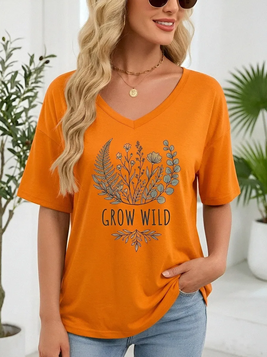 Nature Lover Grow T-Shirt Minimal