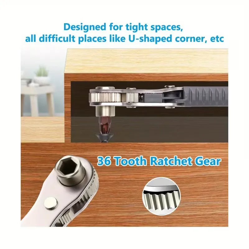 Multi-Function Ratchet Screwdriver Set