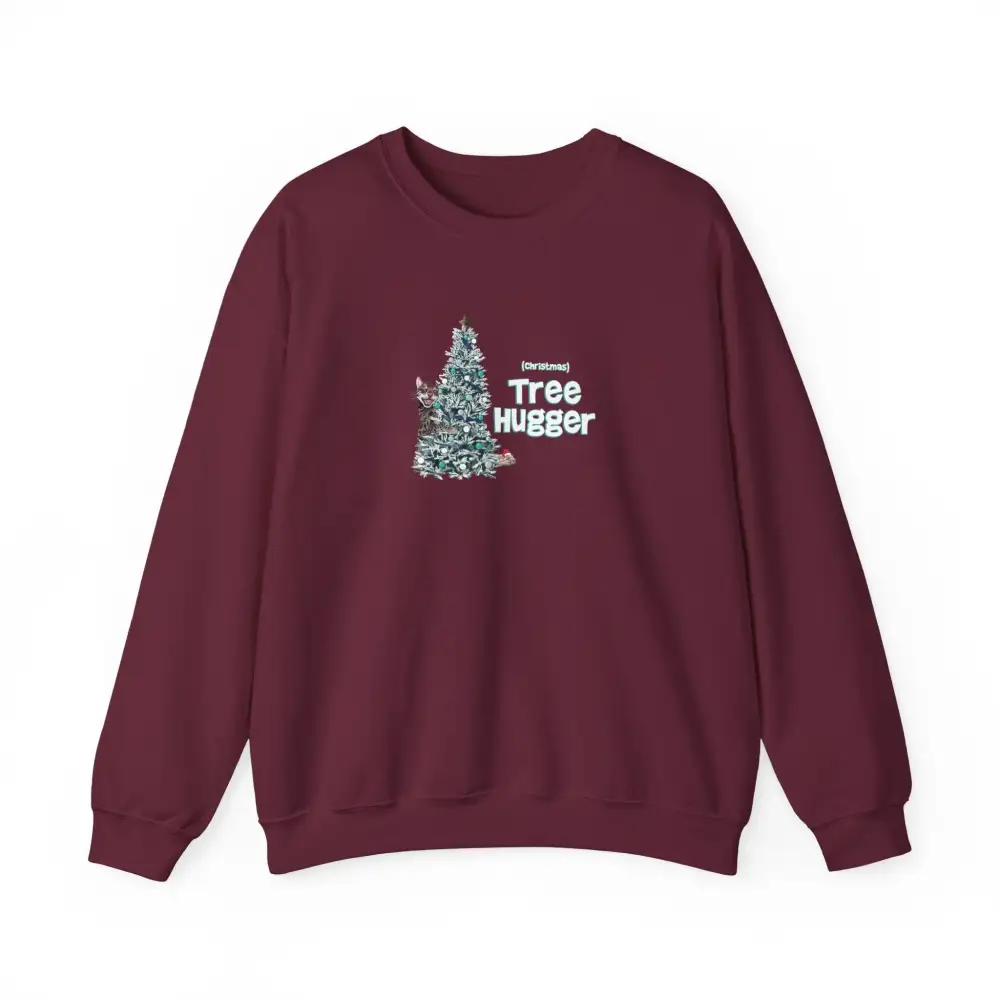 Tree Hugger Cat Crewneck Sweatshirt