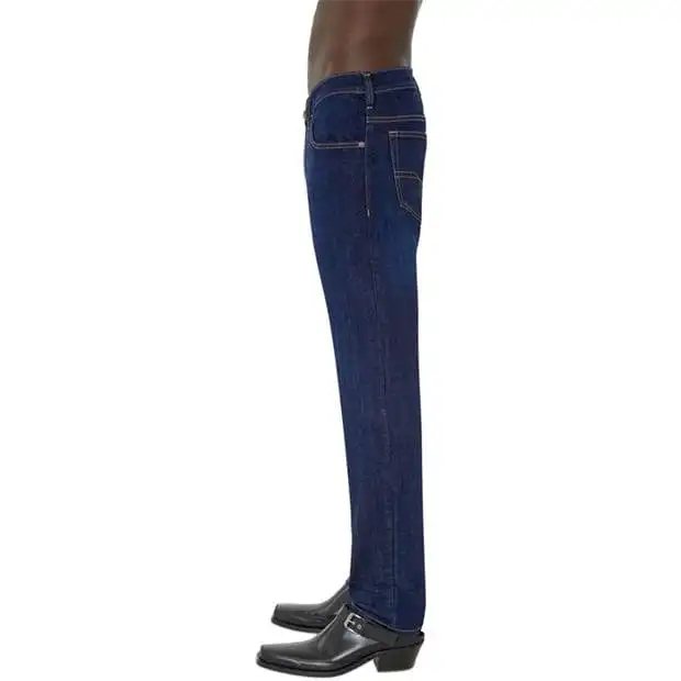 Tapered Denim Jeans