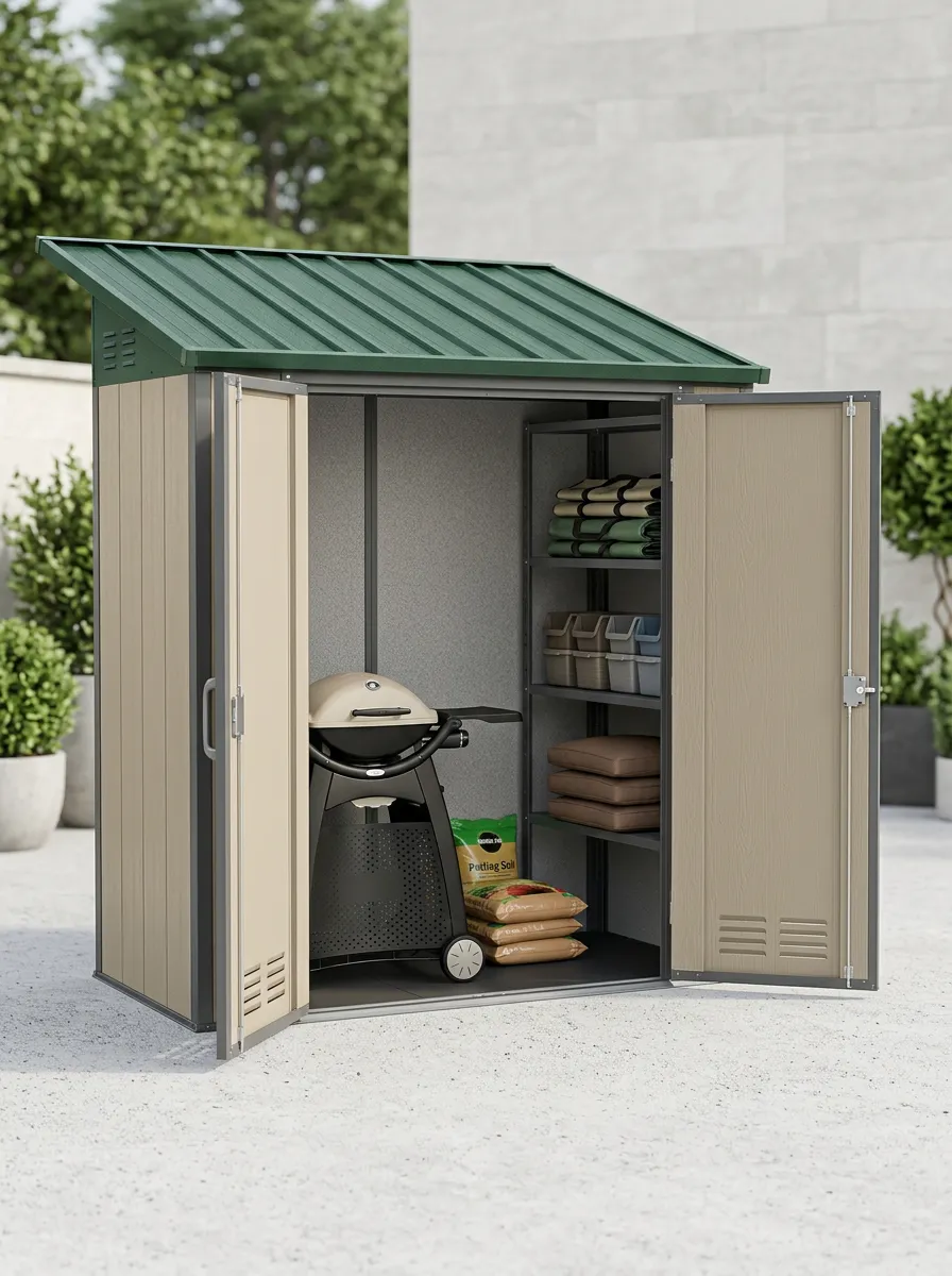 Backyard Metal Storage Shed