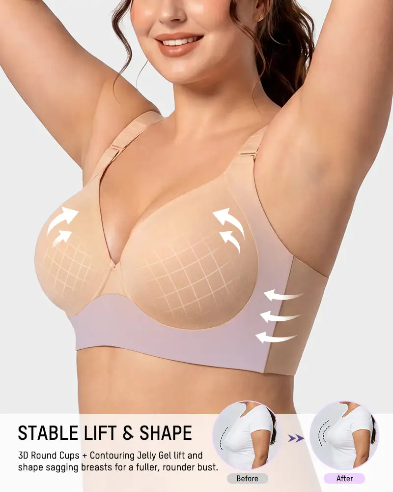 Piano Clasp™ 3D Lift Wireless Bra
