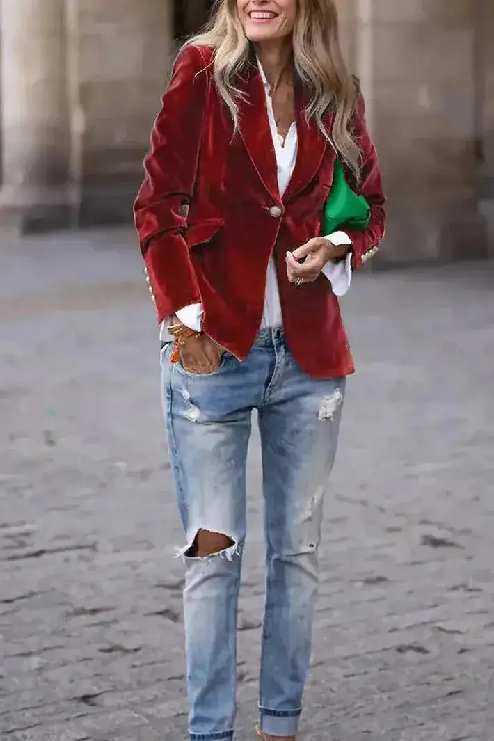 Tailored Relaxed Blazer