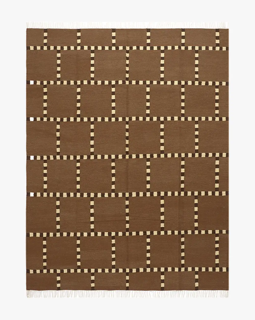Geometric Handwoven Wool Area Rug