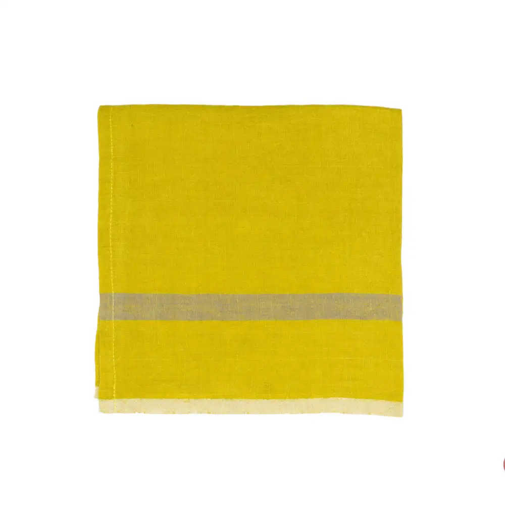 Textured Stonewashed Linen Napkin Set
