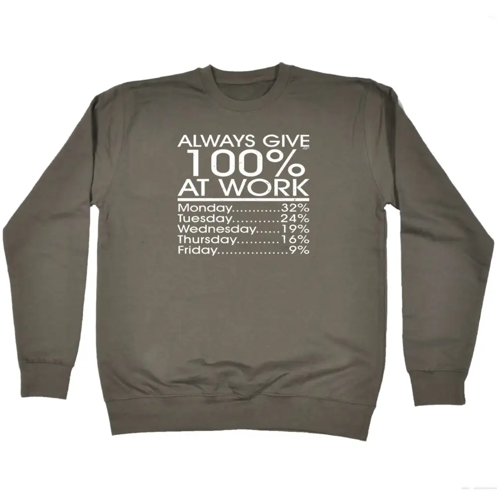 Work Effort Graphic Sweatshirt