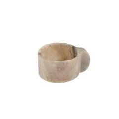 Marble Detail Decorative Serving Bowl