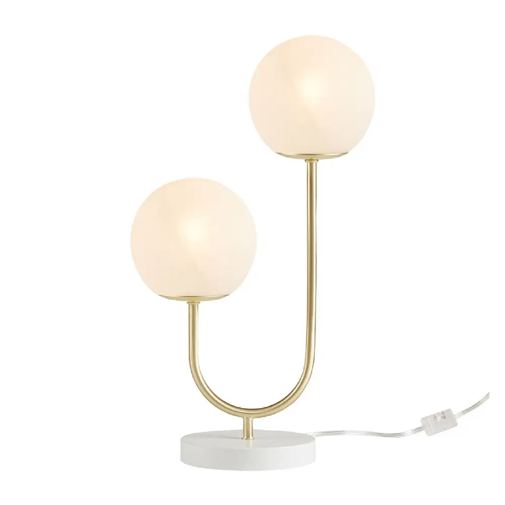 Light Globe Metal Table Lamp